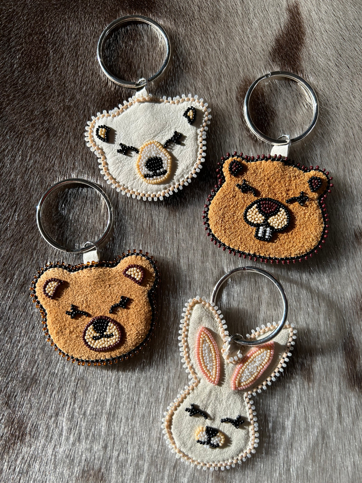 Fast Cloud & Friends Keychains