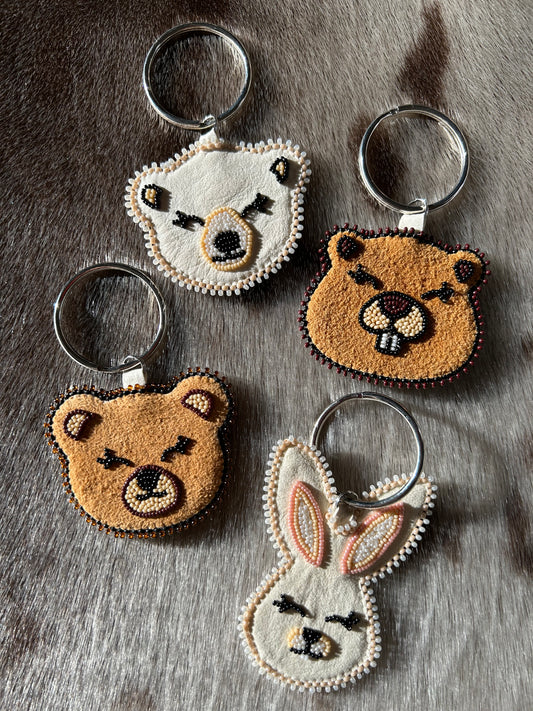 Fast Cloud & Friends Keychains