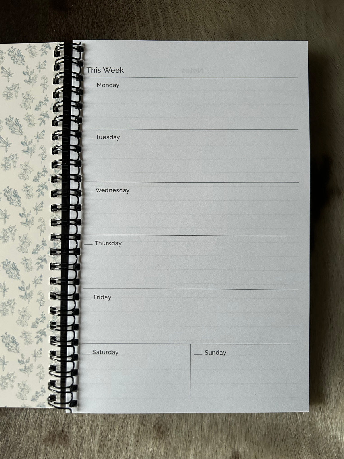 Fast Cloud Inspirations Weekly Planner