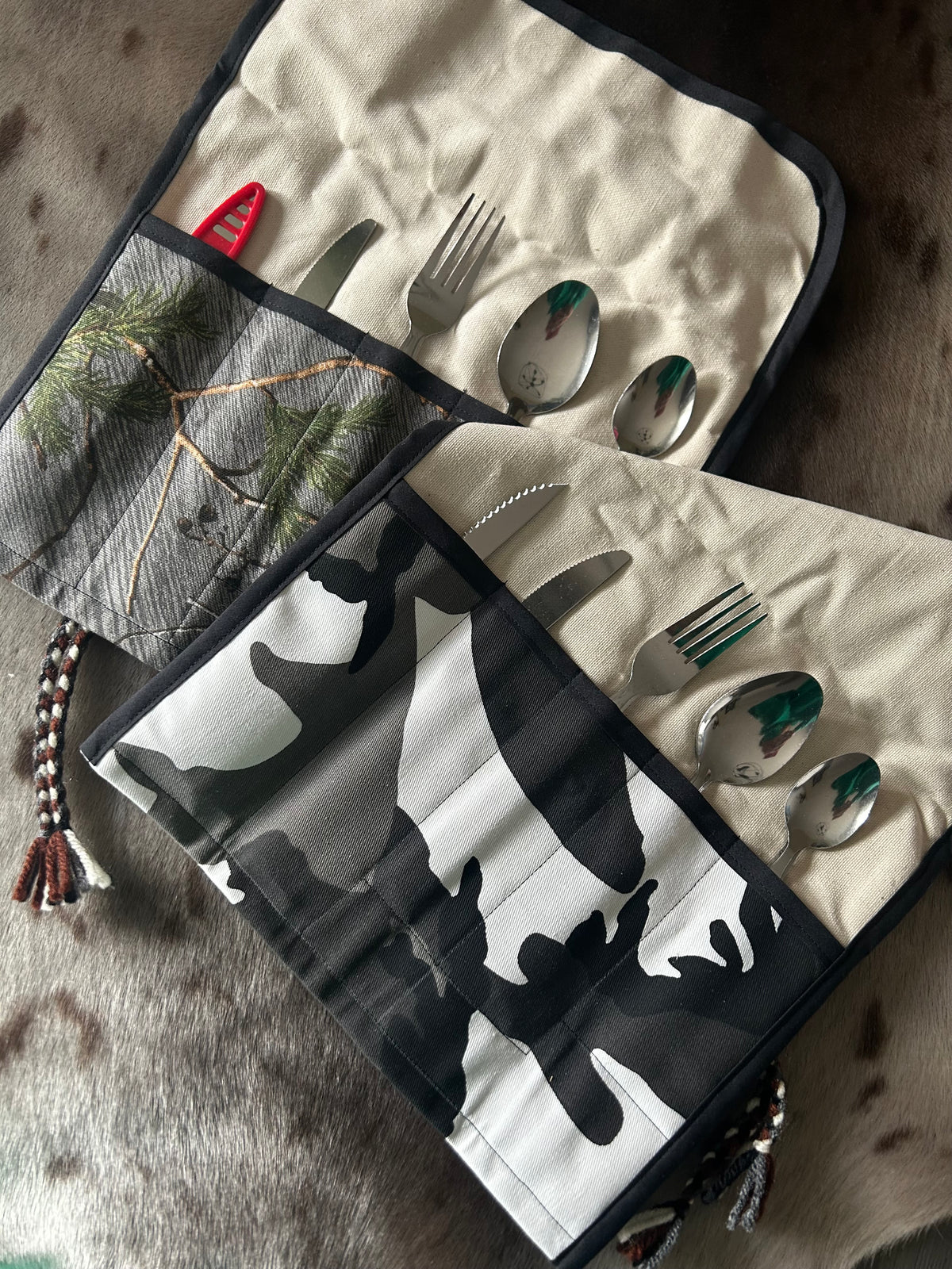 Camouflage Utensil Case